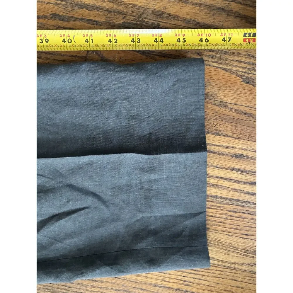 John Varvatos Gray 100% Linen Made in Italy Pants Trousers   Mens Size 58  US 38